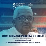Dom Giovane Pereira de Melo é o novo presidente da Comissão Episcopal para o Laicato