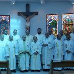 Bispo e padres de Erexim celebram aniversário da Diocese e dia do padre